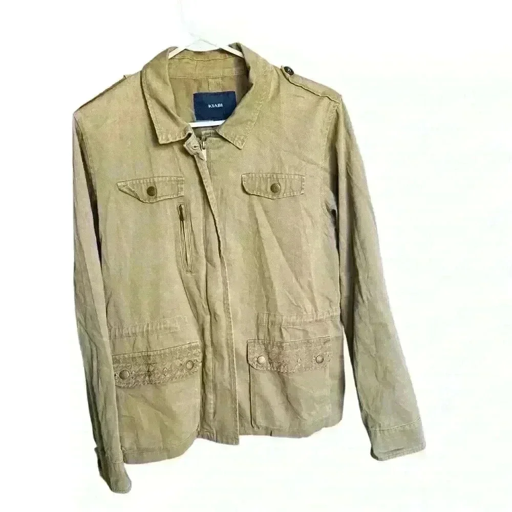 Kiabi  Utility Jacket size M khaki